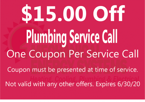 $15.00 Off Plumbing Service Call $15.00 Off Plumbing Service Call